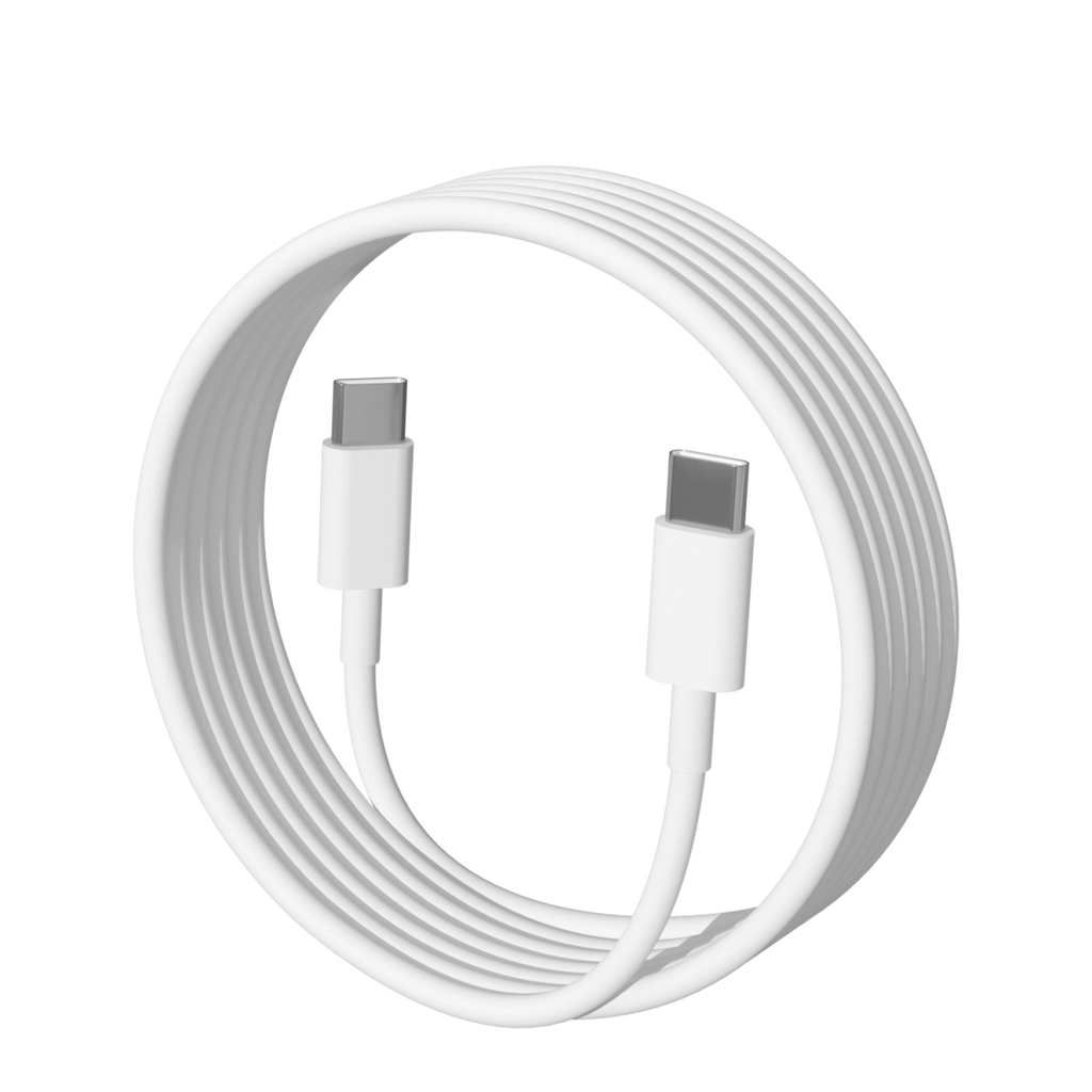 2 Pack 40W USB-C Fast Charger + 2 USB-C Cables – PD QC 3.0, for iPhone & Samsung