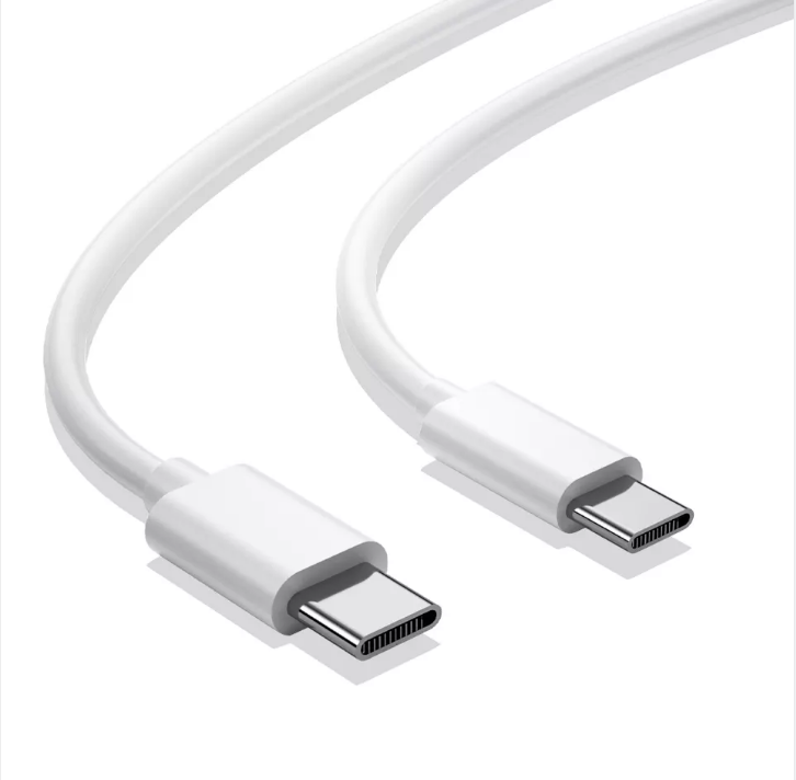 2 Pack 40W USB-C Fast Charger + 2 USB-C Cables – PD QC 3.0, for iPhone & Samsung